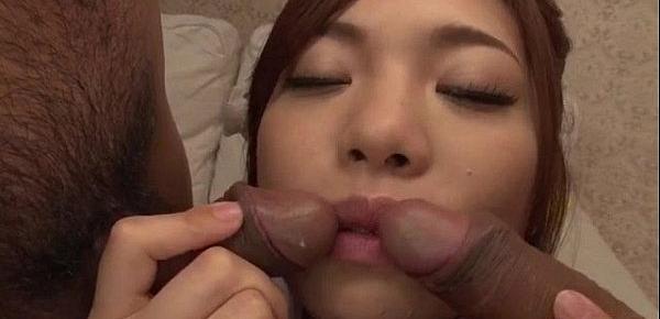  Emi Sasaki schoolgirl in heats porn threesome cam show